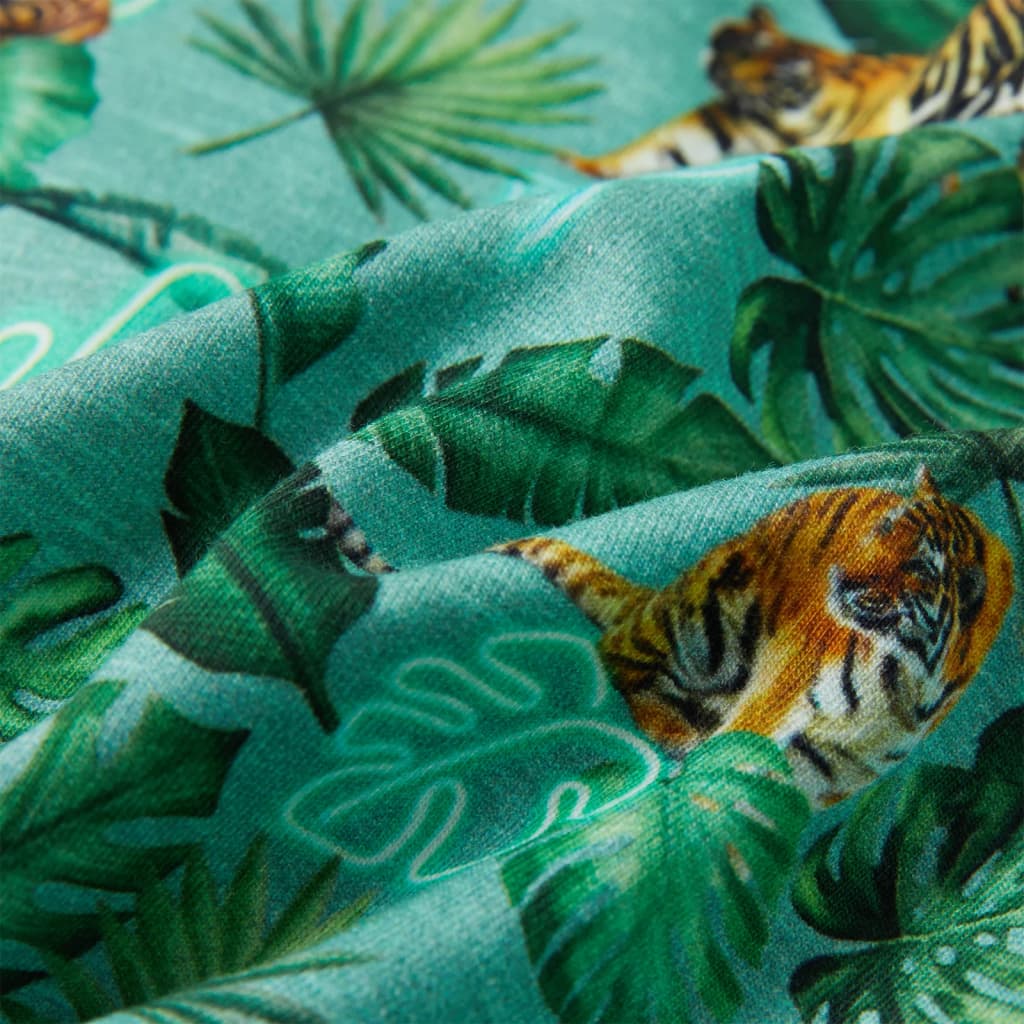 Bluzon pentru copii, verde melanj pal, 116