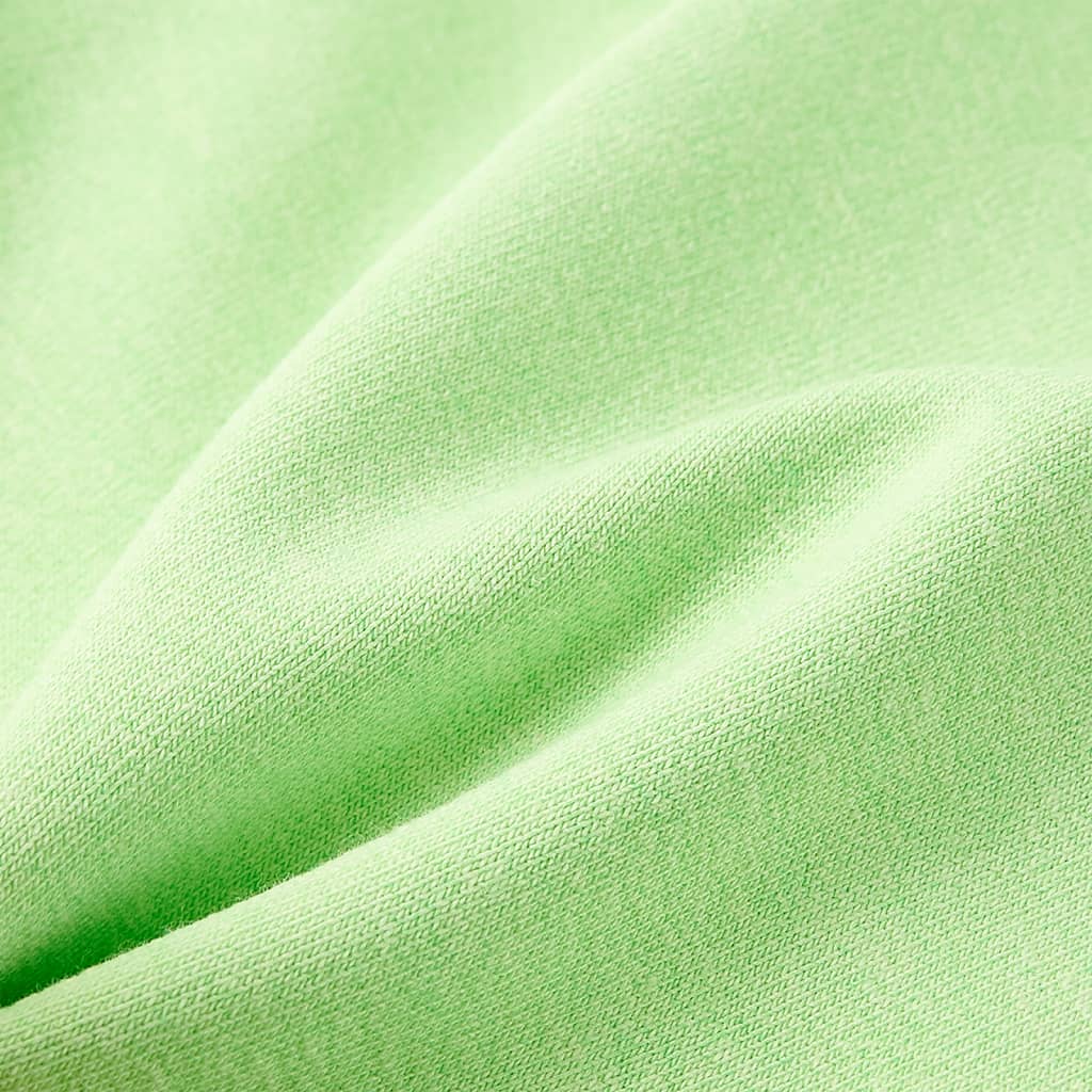 Pantaloni scurți pentru copii, verde fosforescent, 92