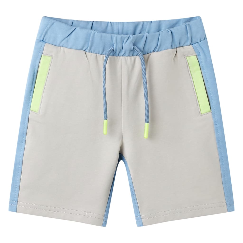 Pantaloni pentru copii cu șnur, albastru, 128 Pantaloni pentru copii cu șnur, albastru, 128