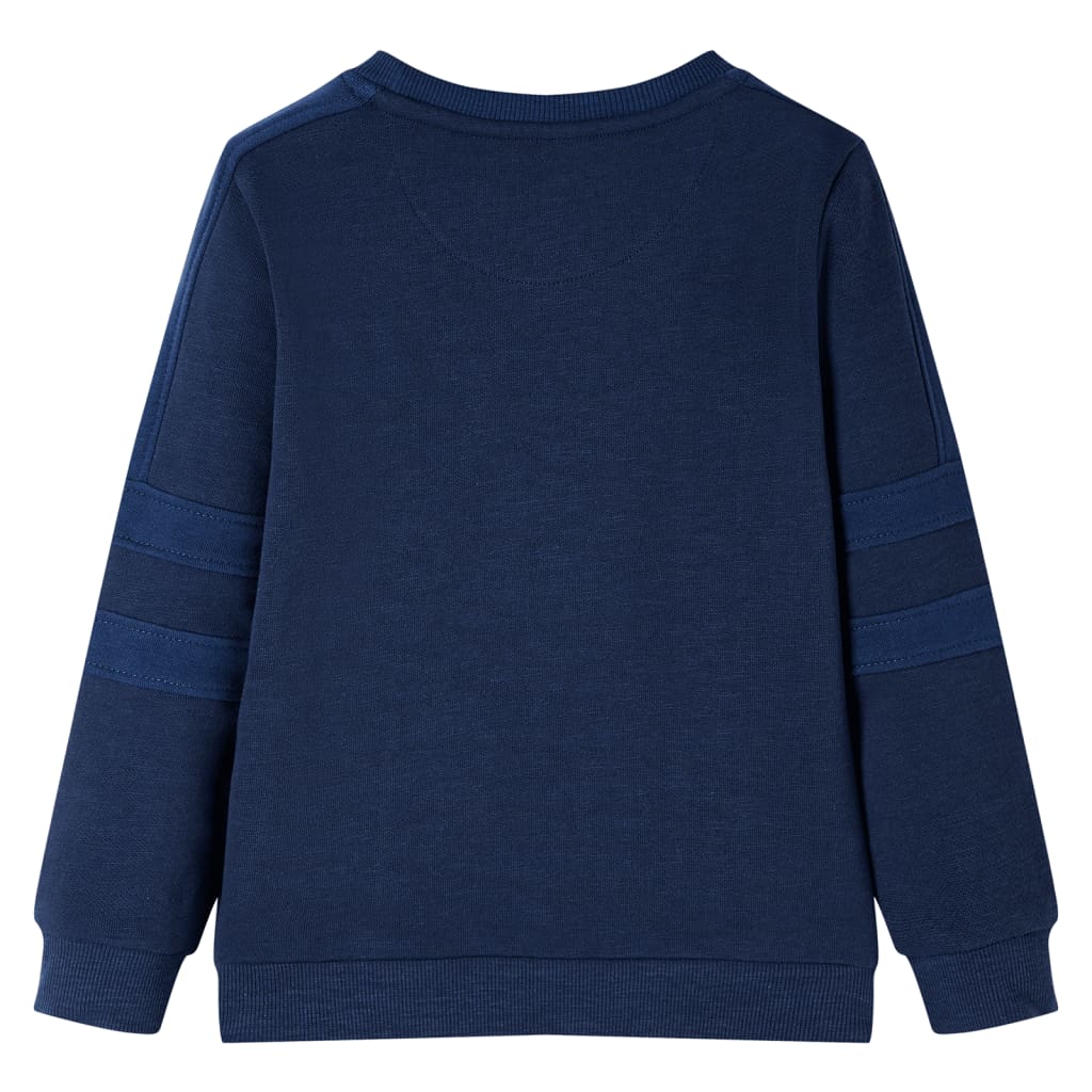 Bluzon pentru copii, bleumarin melanj, 92 Bluzon pentru copii, bleumarin melanj, 92