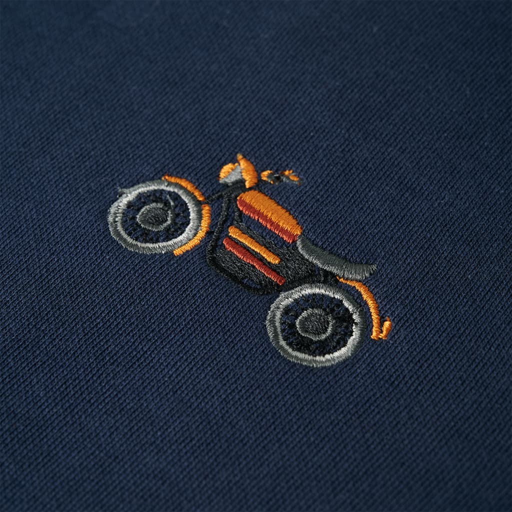 Bluzon pentru copii, bleumarin melanj, 104