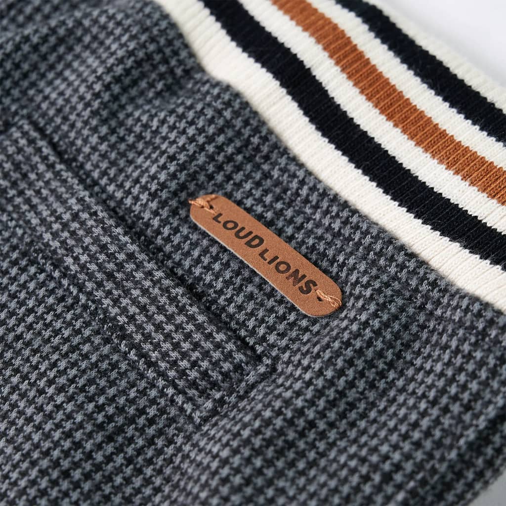 Pantaloni pentru copii, antracit, 128 Pantaloni pentru copii, antracit, 128