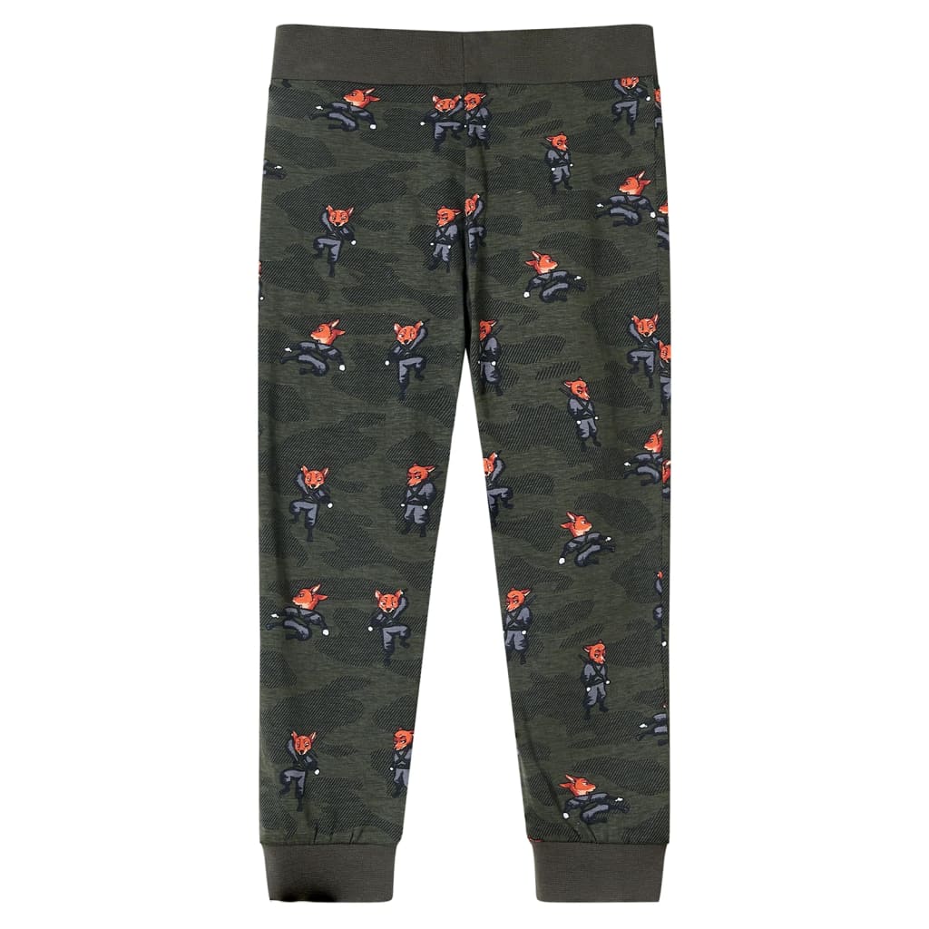 Pijamale pentru copii cu mâneci lungi ninja kaki 92