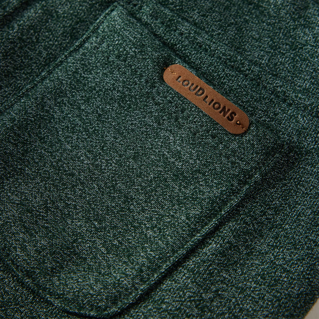 Pantaloni de trening pentru copii, verde închis, 92 Pantaloni de trening pentru copii, verde închis, 92
