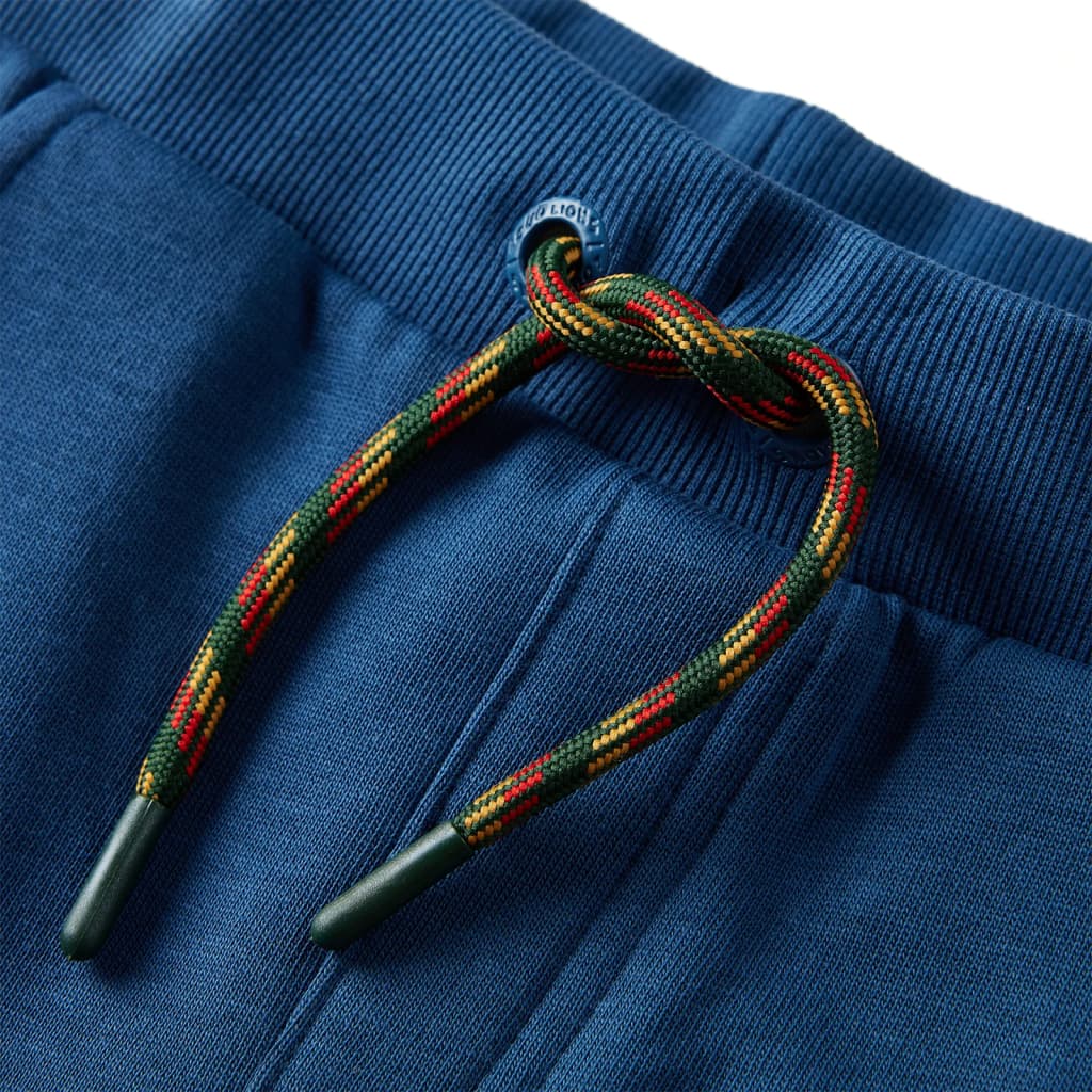 Pantaloni de trening pentru copii, albastru, 128 Pantaloni de trening pentru copii, albastru, 128