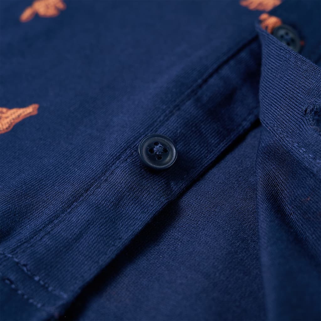 Cămașă pentru copii cu, bleumarin, 104