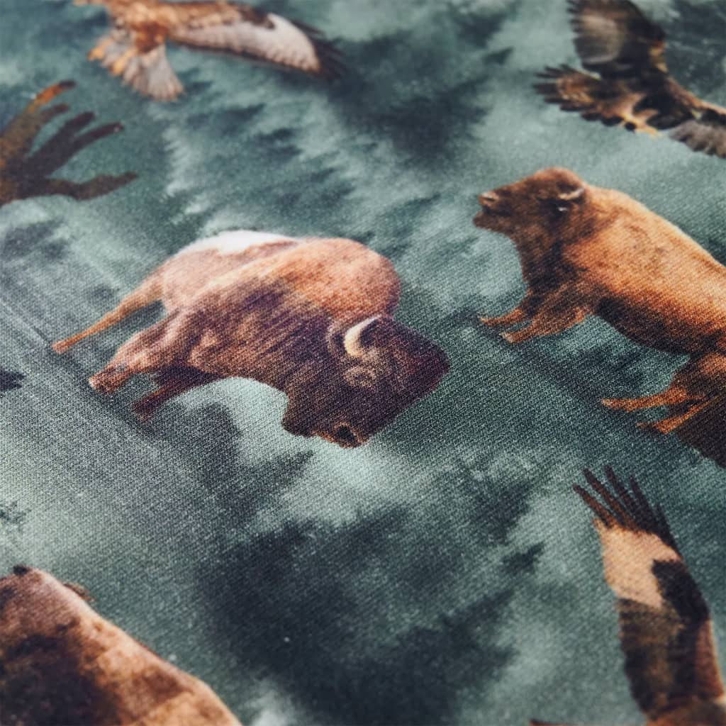 Bluzon pentru copii, verde închis, 92