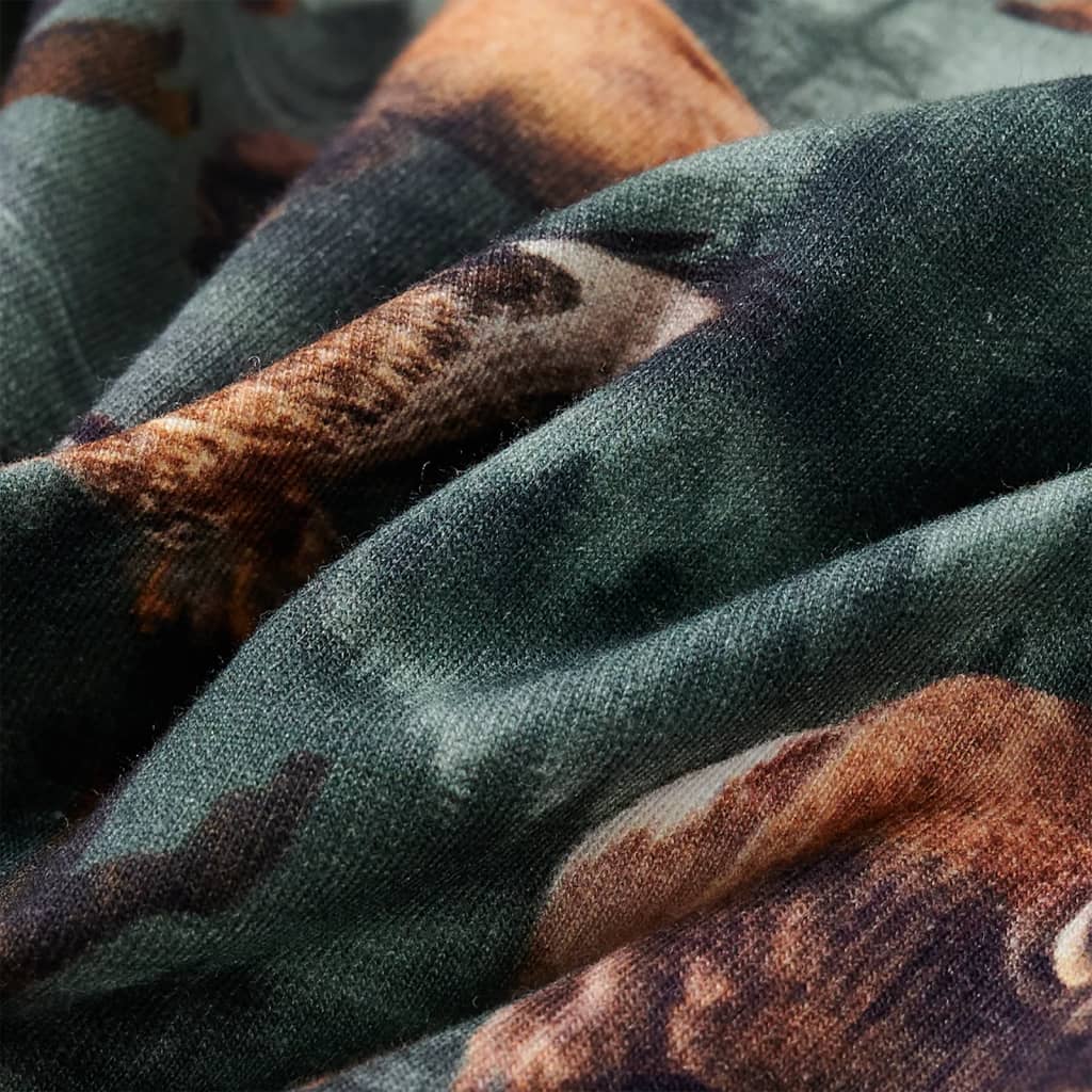 Bluzon pentru copii, verde închis, 140