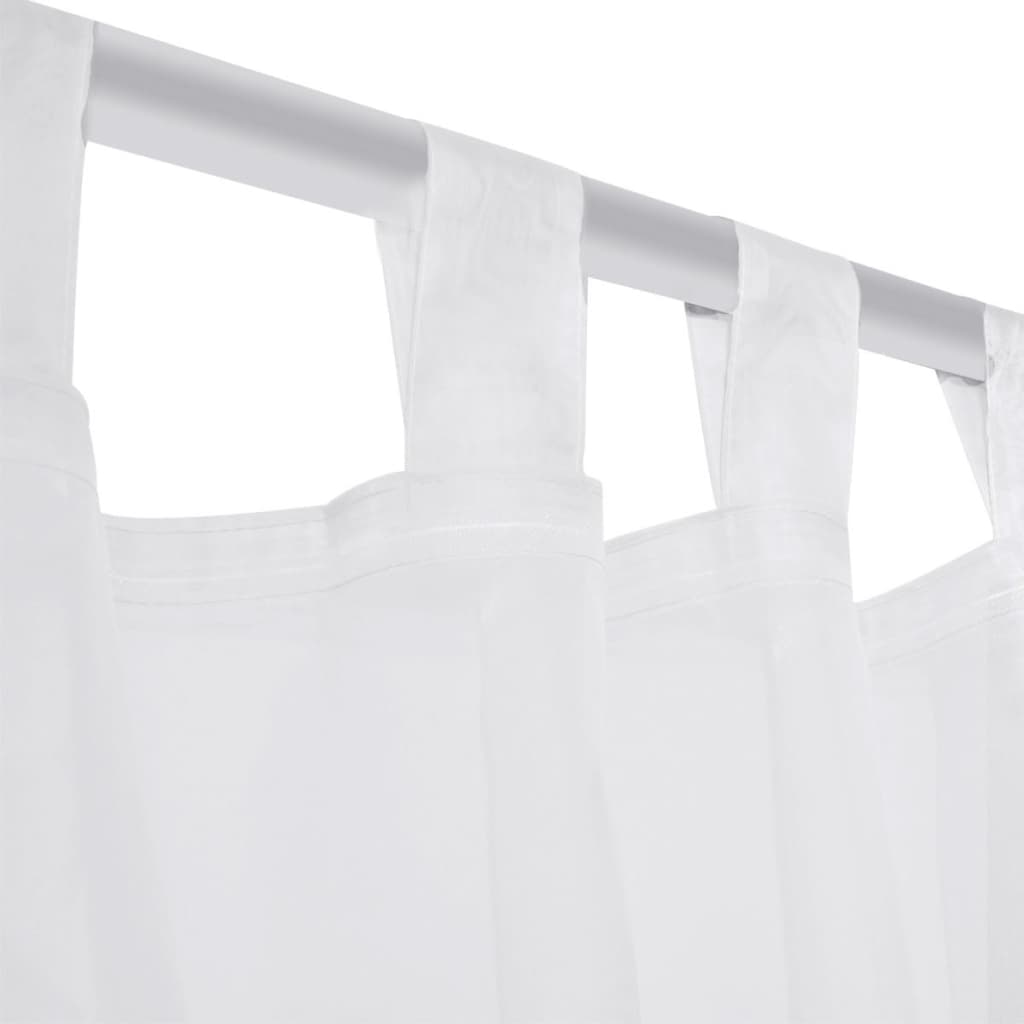 Perdea transparentă, 2 buc., 140 x 225 cm, alb Perdea transparentă, 2 buc., 140 x 225 cm, alb