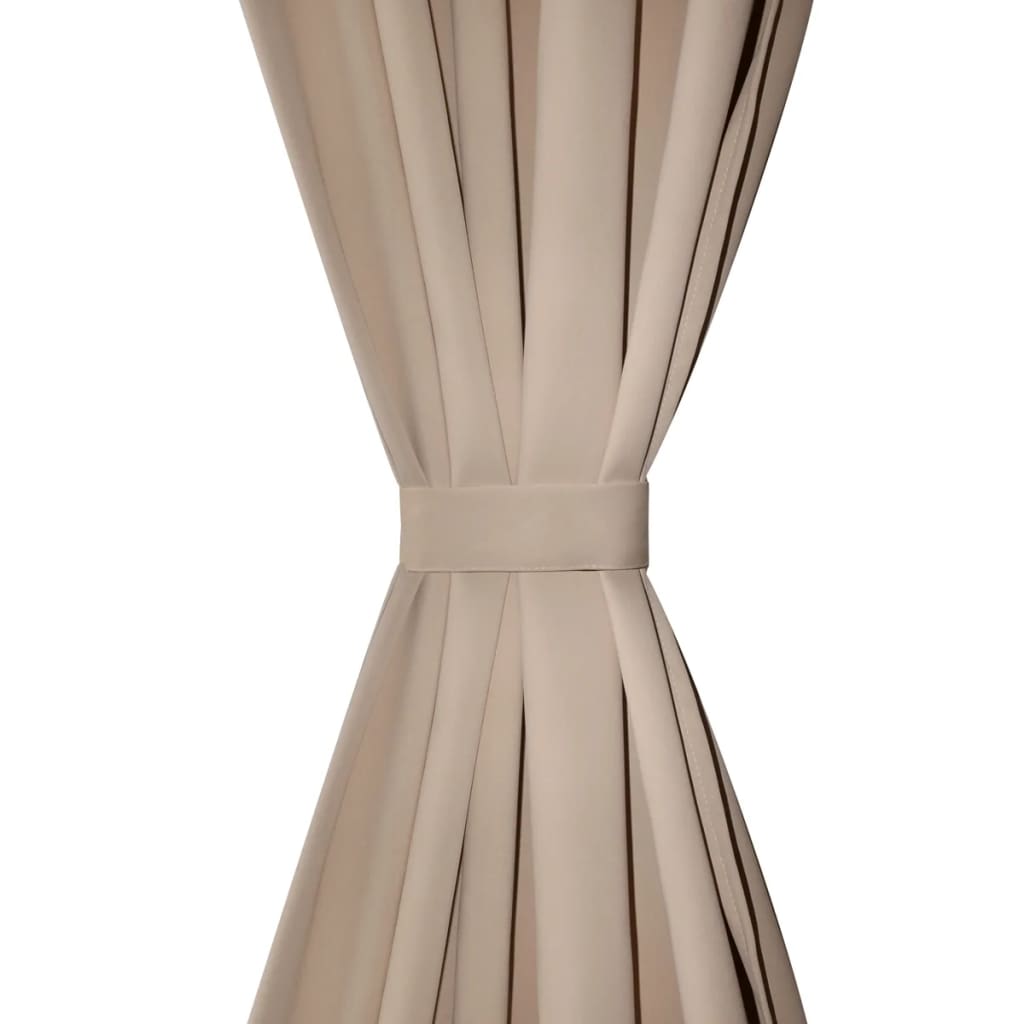 Draperii opace cu rejansă, 2 buc., crem, 135 x 245 cm Draperii opace cu rejansă, 2 buc., crem, 135 x 245 cm