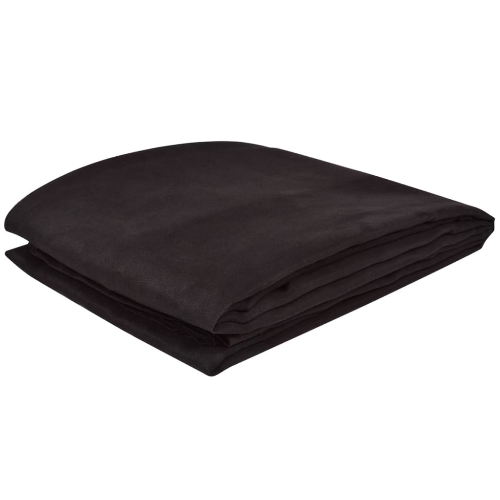 Husă din velur micro-fibră pentru canapea, 140 x 210 cm, maro Husă din velur micro-fibră pentru canapea, 140 x 210 cm, maro
