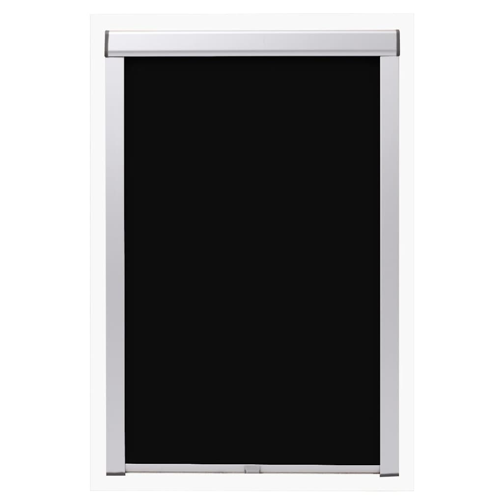 vidaXL Jaluzele opace tip rulou 102, negru vidaXL Jaluzele opace tip rulou 102, negru