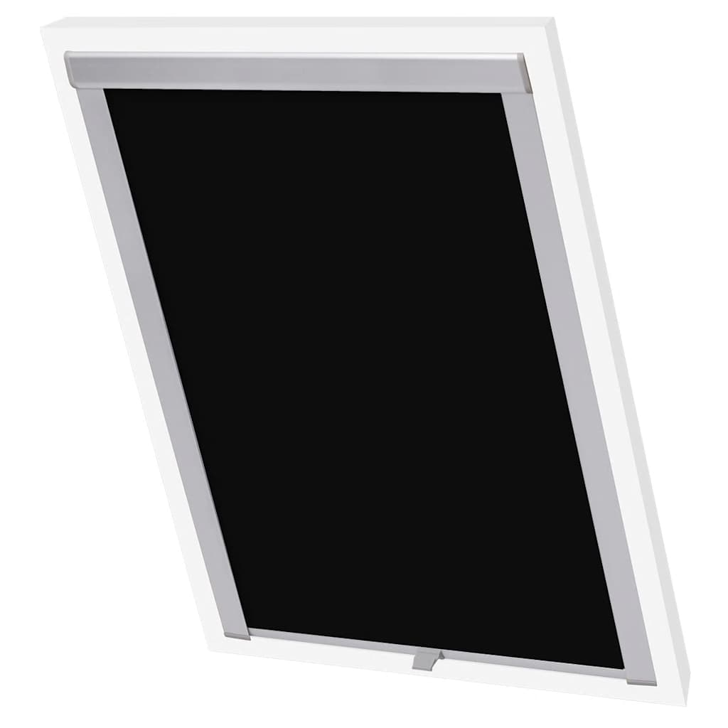 vidaXL Jaluzele opace tip rulou S08/608, negru vidaXL Jaluzele opace tip rulou S08/608, negru