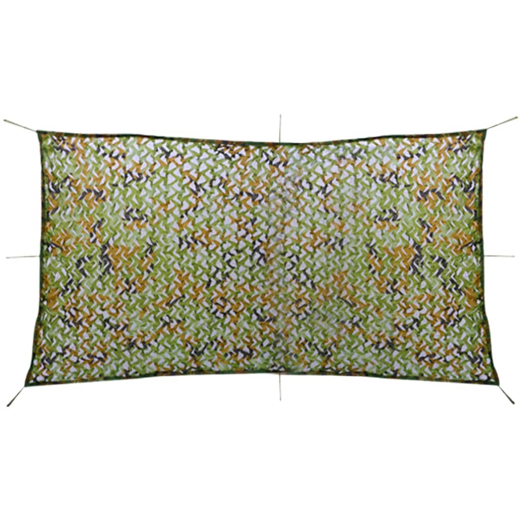 vidaXL Plasă de camuflaj cu geantă de depozitare, 1,5 x 3 m vidaXL Plasă de camuflaj cu geantă de depozitare, 1,5 x 3 m