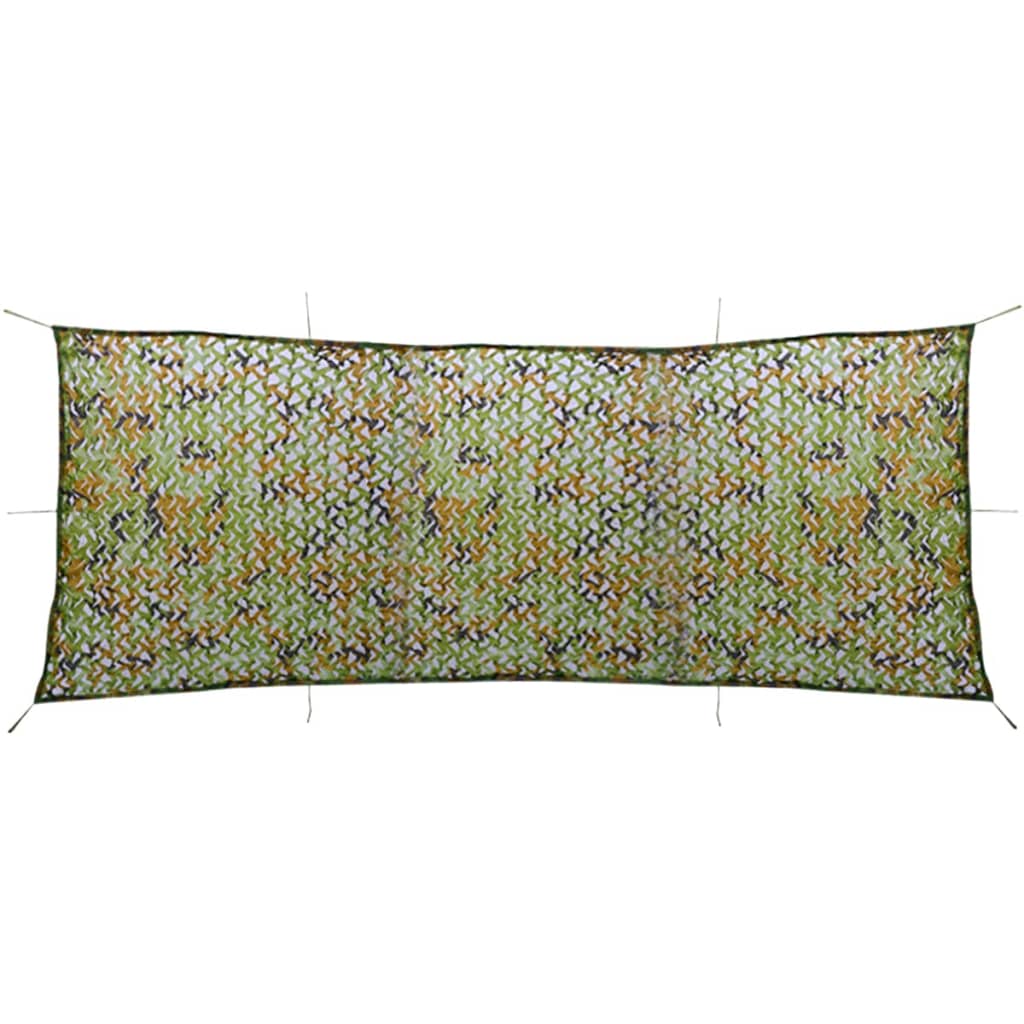 vidaXL Plasă de camuflaj cu geantă de depozitare, 1,5 x 4 m vidaXL Plasă de camuflaj cu geantă de depozitare, 1,5 x 4 m