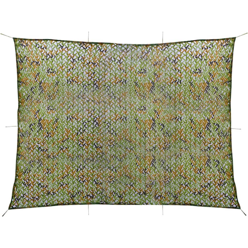 vidaXL Plasă de camuflaj cu geantă de depozitare 3x4 m vidaXL Plasă de camuflaj cu geantă de depozitare 3x4 m