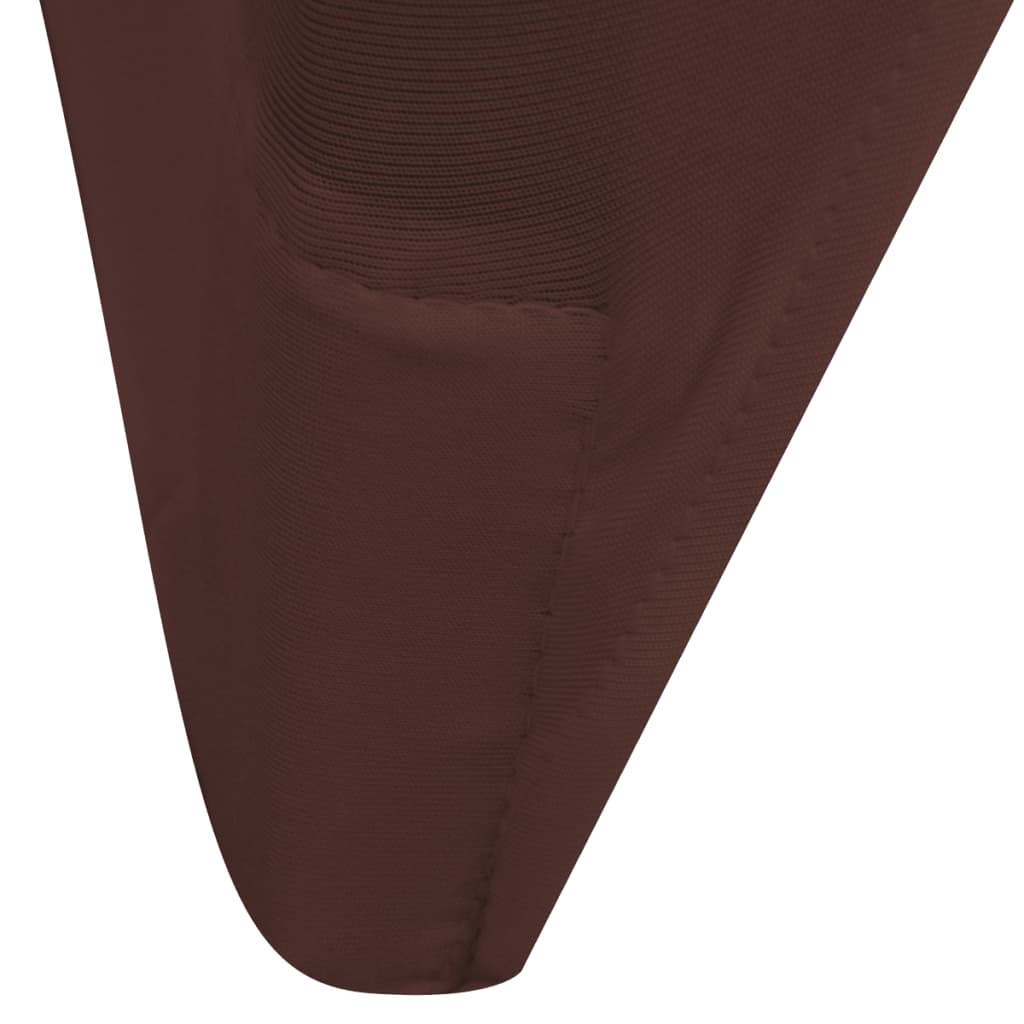 vidaXL Husă de scaun elastică, 6 buc., maro vidaXL Husă de scaun elastică, 6 buc., maro