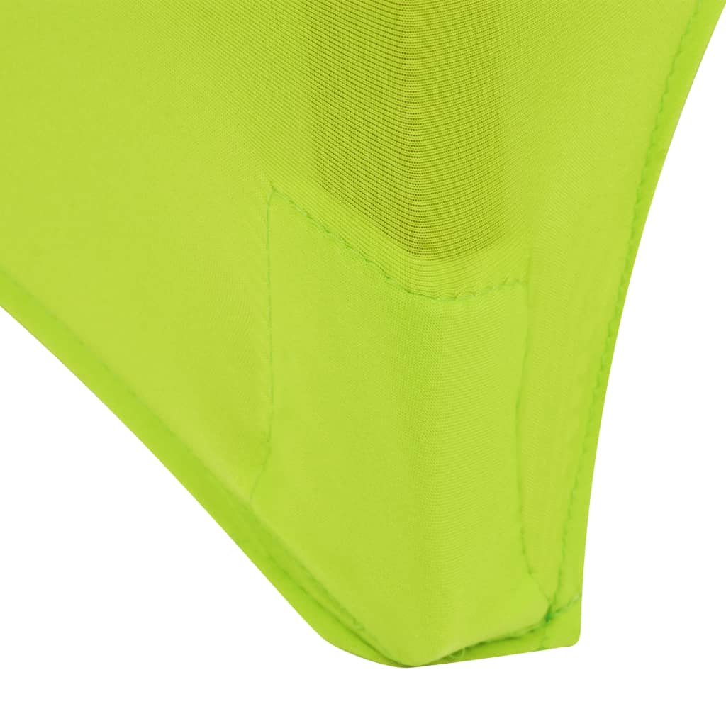 vidaXL Husă de scaun elastică, 4 buc., verde vidaXL Husă de scaun elastică, 4 buc., verde