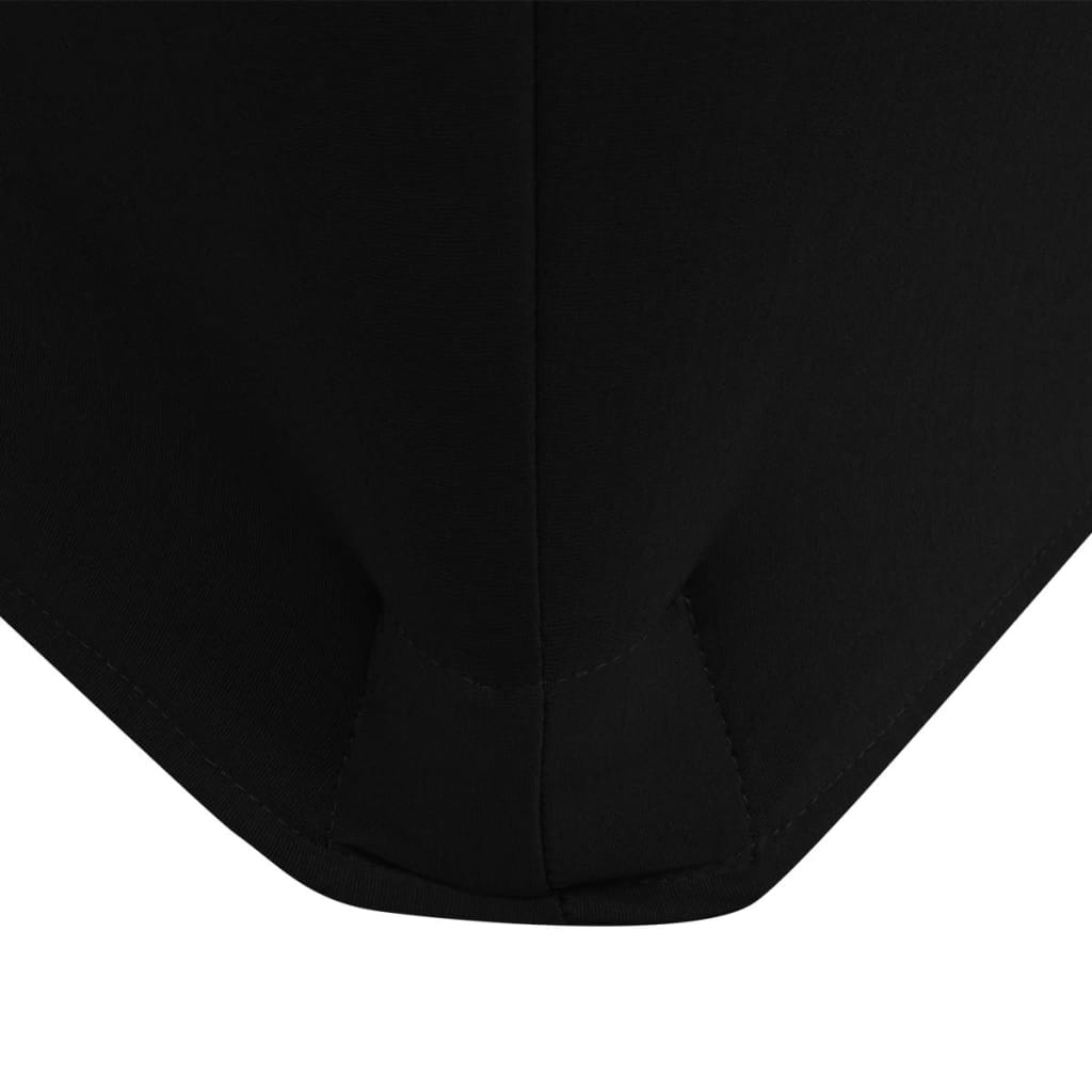 vidaXL Huse elastice pentru masă, 120 x 60,5 x 74 cm, 2 buc, negru vidaXL Huse elastice pentru masă, 120 x 60,5 x 74 cm, 2 buc, negru