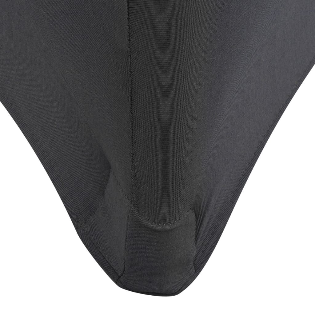 vidaXL Huse elastice pentru masă, 2 buc, 120 x 60,5 x 74 cm, antracit vidaXL Huse elastice pentru masă, 2 buc, 120 x 60,5 x 74 cm, antracit