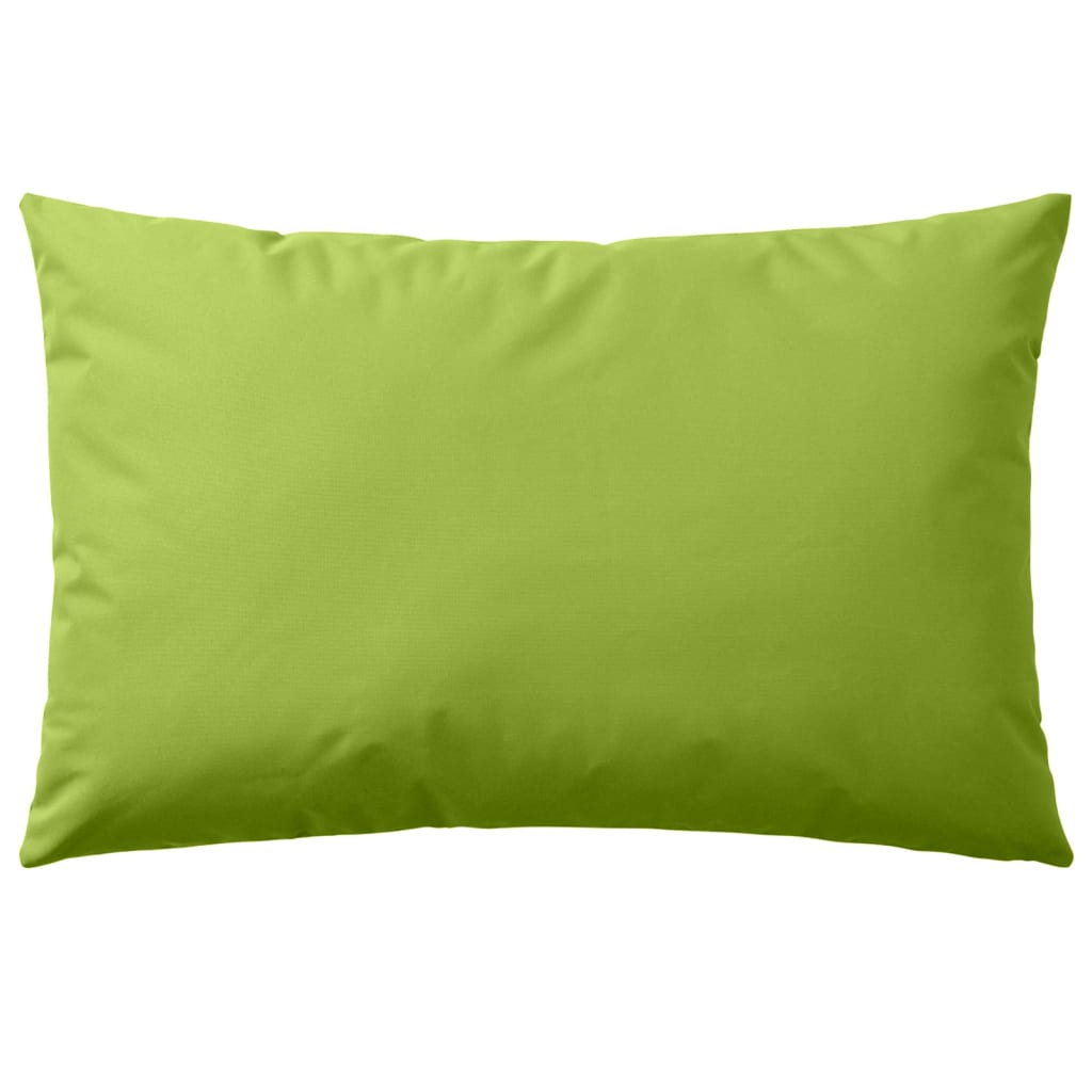 vidaXL Perne de exterior, 2 buc., verde măr, 60 x 40 cm vidaXL Perne de exterior, 2 buc., verde măr, 60 x 40 cm