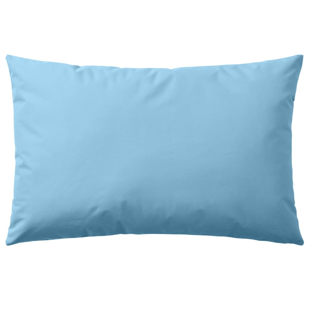vidaXL Perne de exterior, 2 buc., albastru deschis, 60 x 40 cm vidaXL Perne de exterior, 2 buc., albastru deschis, 60 x 40 cm