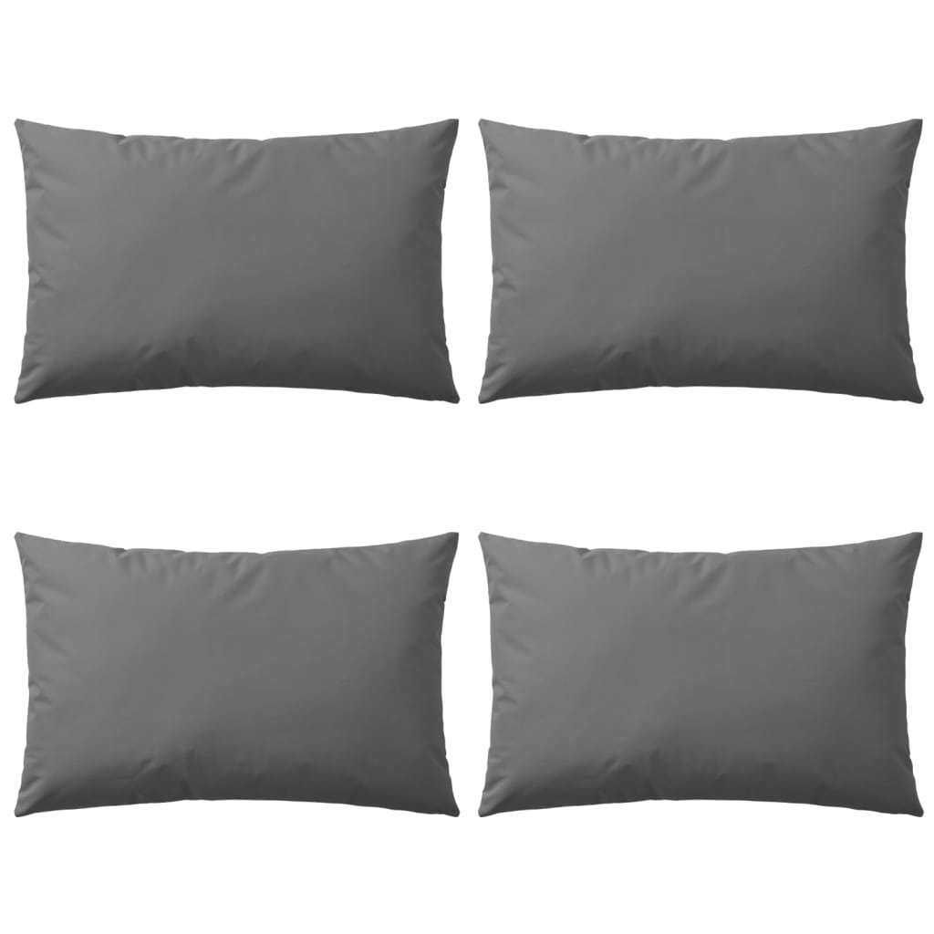 vidaXL Perne de exterior, 4 buc., gri, 60 x 40 cm vidaXL Perne de exterior, 4 buc., gri, 60 x 40 cm