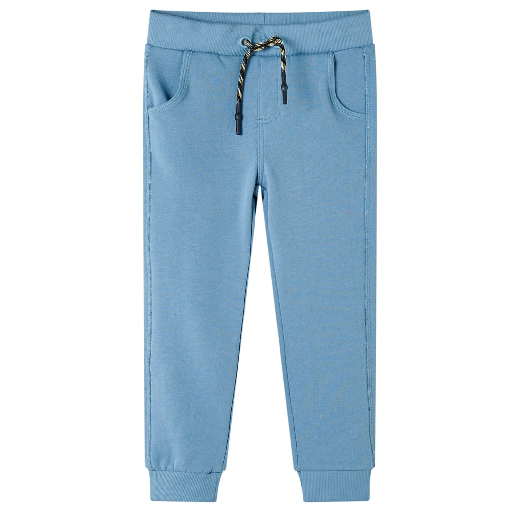 Pantaloni de trening pentru copii, albastru, 140 Pantaloni de trening pentru copii, albastru, 140