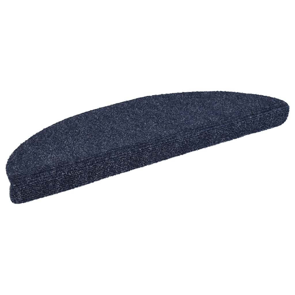 vidaXL Covorașe autoadezive pentru scări, 15 buc., 56x17x3 cm, semirotunde, albastre vidaXL Covorașe autoadezive pentru scări, 15 buc., 56x17x3 cm, semirotunde, albastre