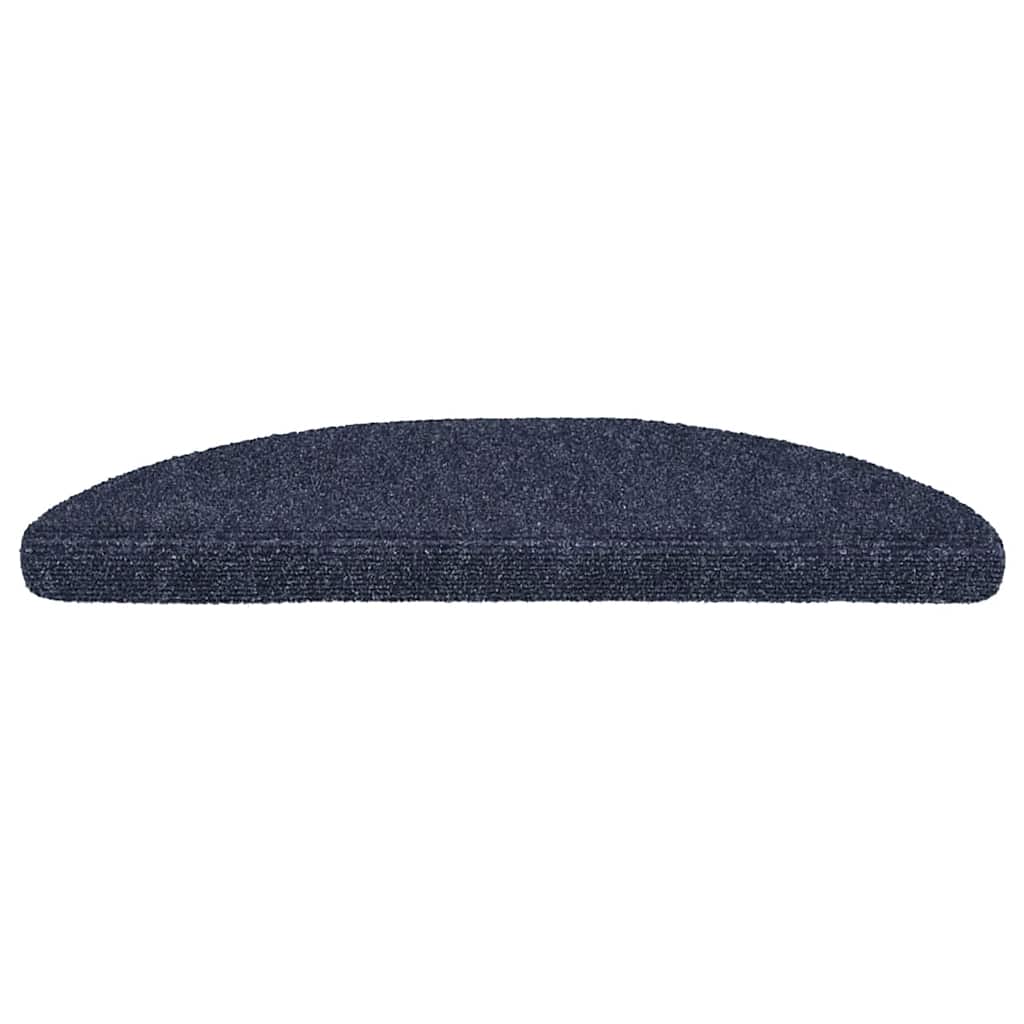 vidaXL Covorașe autoadezive pentru scări, 15 buc., 56x17x3 cm, semirotunde, albastre vidaXL Covorașe autoadezive pentru scări, 15 buc., 56x17x3 cm, semirotunde, albastre