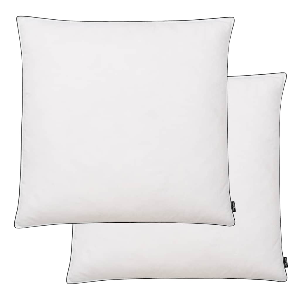 vidaXL Perne cu umplutură din puf/pene grele, 80 x 80 cm, alb vidaXL Perne cu umplutură din puf/pene grele, 80 x 80 cm, alb