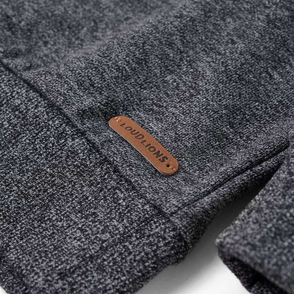 Bluzon pentru copii, bleumarin melanj, 116