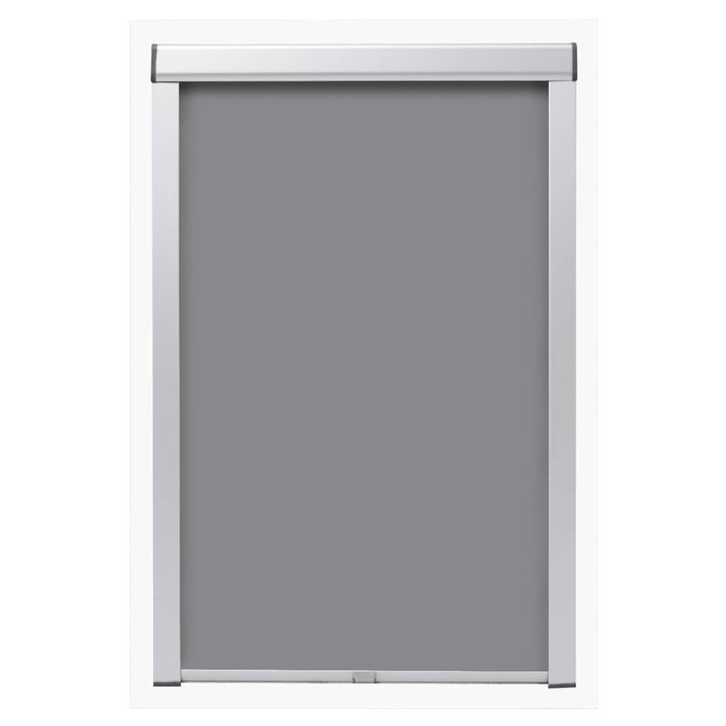 vidaXL Jaluzea opacă tip rulou, gri, CK02 vidaXL Jaluzea opacă tip rulou, gri, CK02