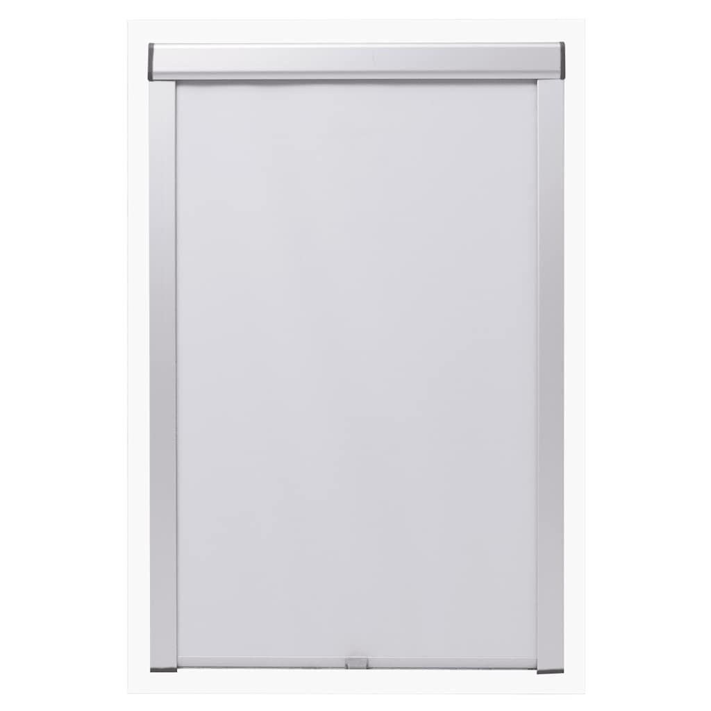 vidaXL Jaluzea opacă tip rulou, alb, CK04