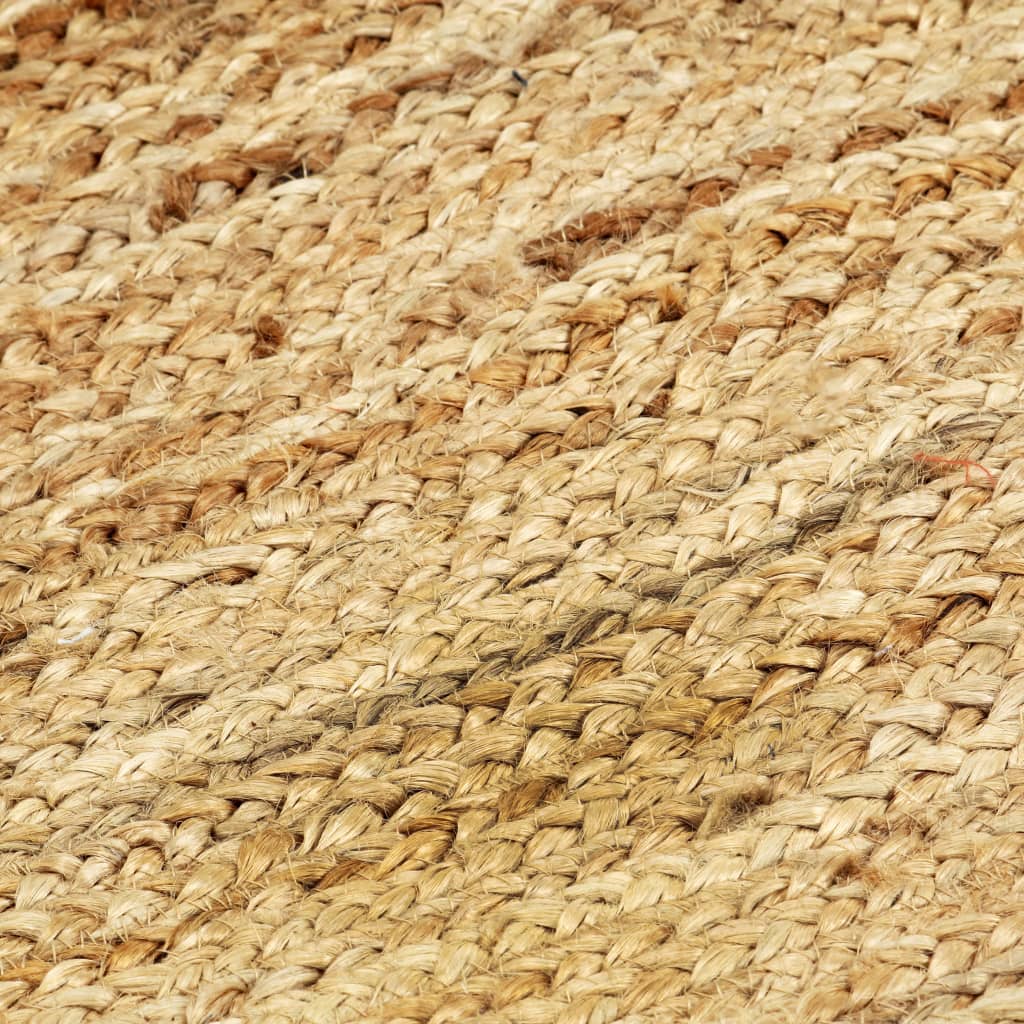 vidaXL Covor manual, natural, 80 x 160 cm, iută