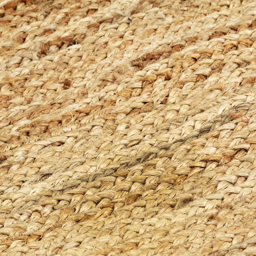 vidaXL Covor manual, natural, 160 x 230 cm, iută