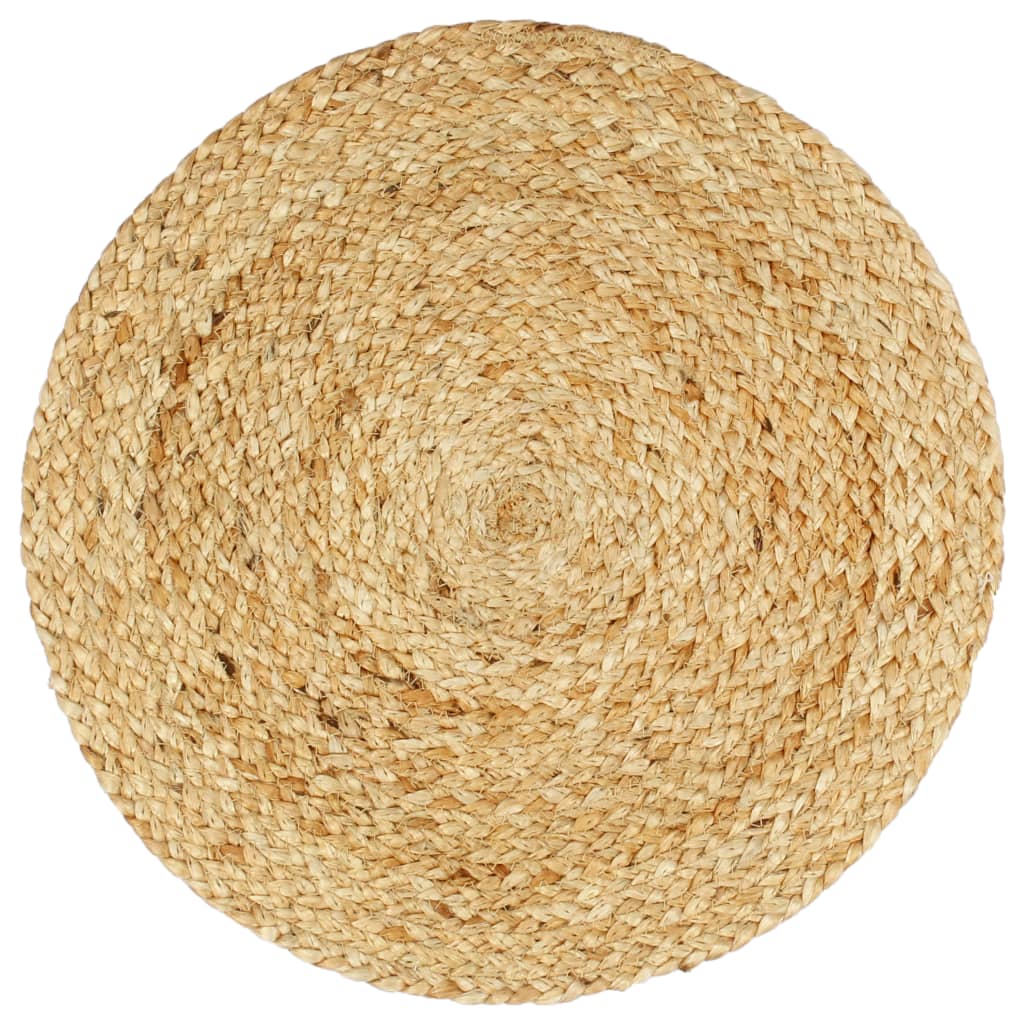 vidaXL Naproane, 4 buc., natural, 38 cm, iută, rotund vidaXL Naproane, 4 buc., natural, 38 cm, iută, rotund