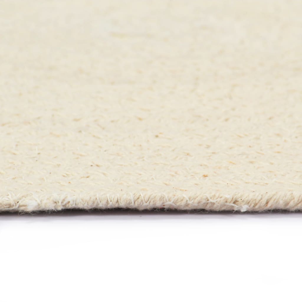 vidaXL Naproane, 6 buc., natural, 38 cm, bumbac, rotund vidaXL Naproane, 6 buc., natural, 38 cm, bumbac, rotund
