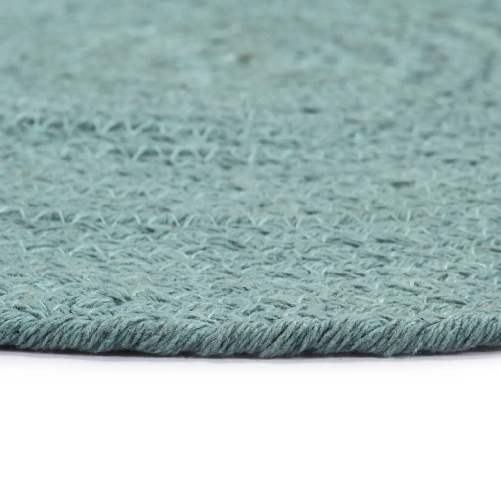 vidaXL Naproane, 4 buc., verde, 38 cm, bumbac, simplu, rotund vidaXL Naproane, 4 buc., verde, 38 cm, bumbac, simplu, rotund