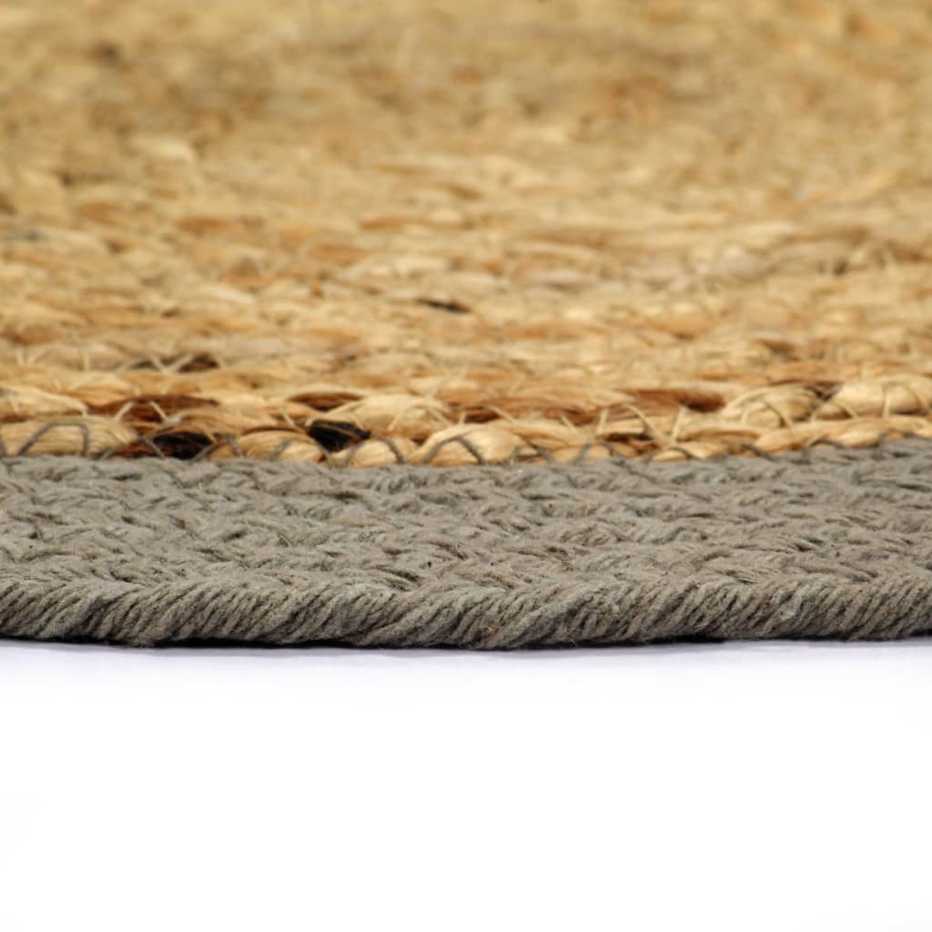 vidaXL Naproane, 6 buc., natural și gri, 38 cm, iută și bumbac vidaXL Naproane, 6 buc., natural și gri, 38 cm, iută și bumbac