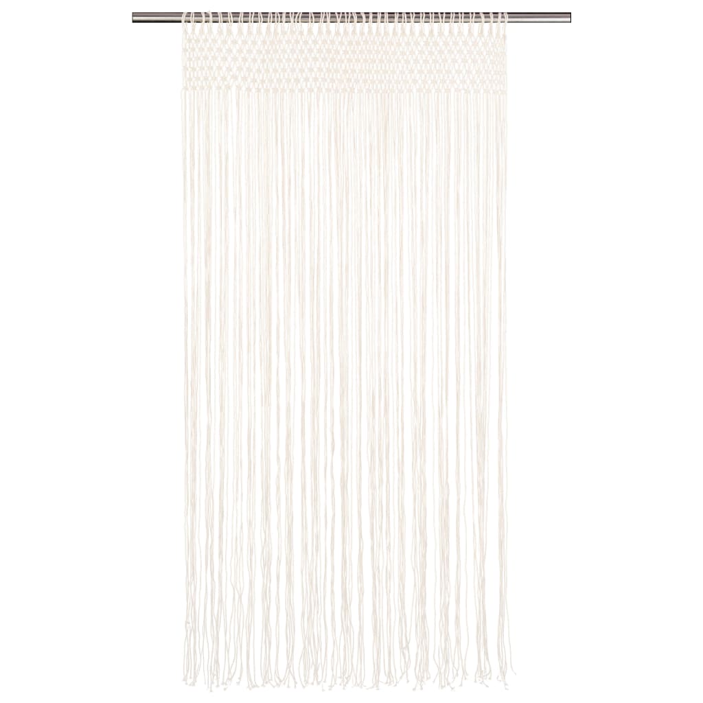 vidaXL Perdea macrame, 140 x 240 cm, bumbac vidaXL Perdea macrame, 140 x 240 cm, bumbac