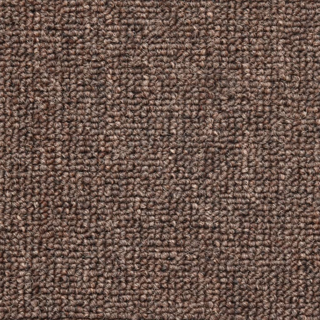 vidaXL Covorașe scări, 15 buc., 56x17x3 cm, maro cafea, semirotunde vidaXL Covorașe scări, 15 buc., 56x17x3 cm, maro cafea, semirotunde