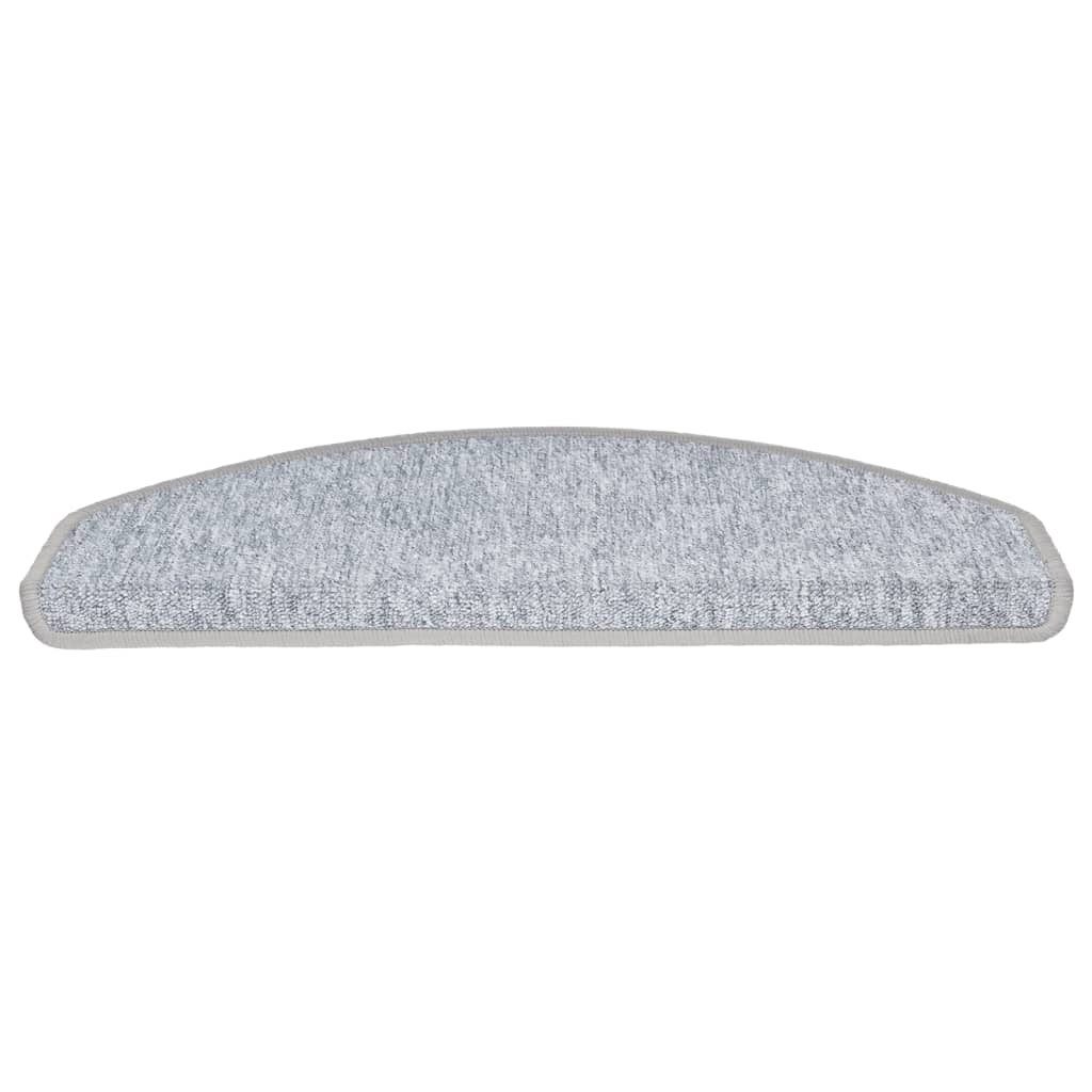 vidaXL Covorașe pentru scări, 15 buc., 65x24x4 cm, gri deschis, semirotunde, mari vidaXL Covorașe pentru scări, 15 buc., 65x24x4 cm, gri deschis, semirotunde, mari