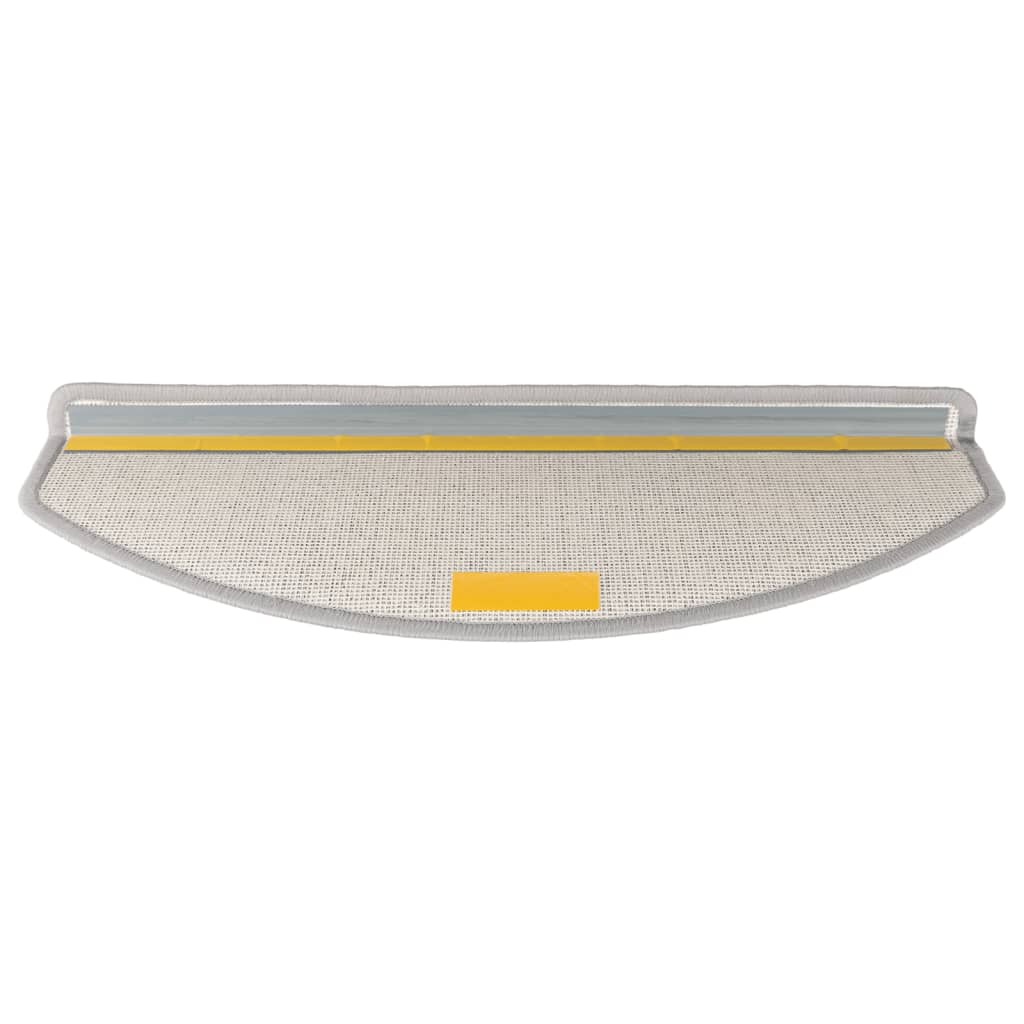 vidaXL Covorașe pentru scări, 15 buc., 65x24x4 cm, gri deschis, semirotunde, mari vidaXL Covorașe pentru scări, 15 buc., 65x24x4 cm, gri deschis, semirotunde, mari