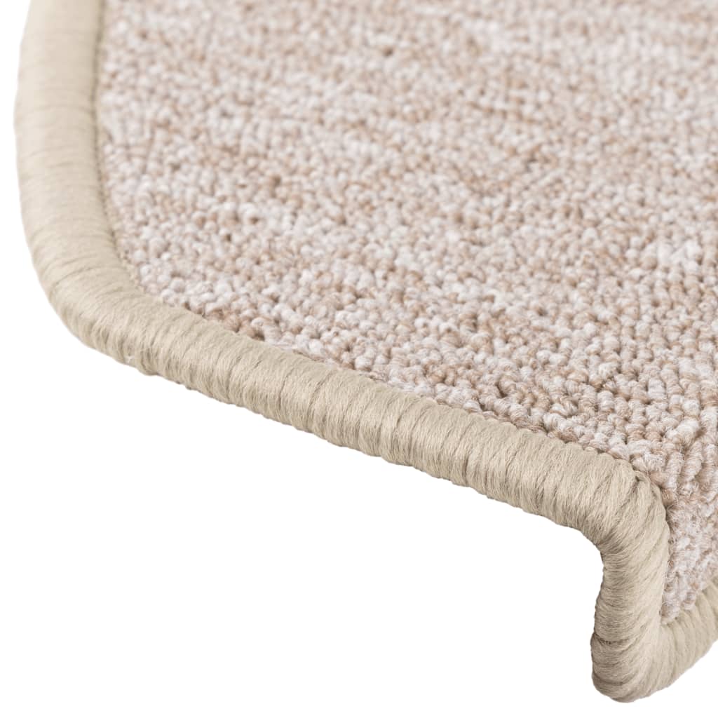 vidaXL Covorașe pentru scări, 15 buc., 65x24x4 cm, semirotunde, maro taupe, mari vidaXL Covorașe pentru scări, 15 buc., 65x24x4 cm, semirotunde, maro taupe, mari