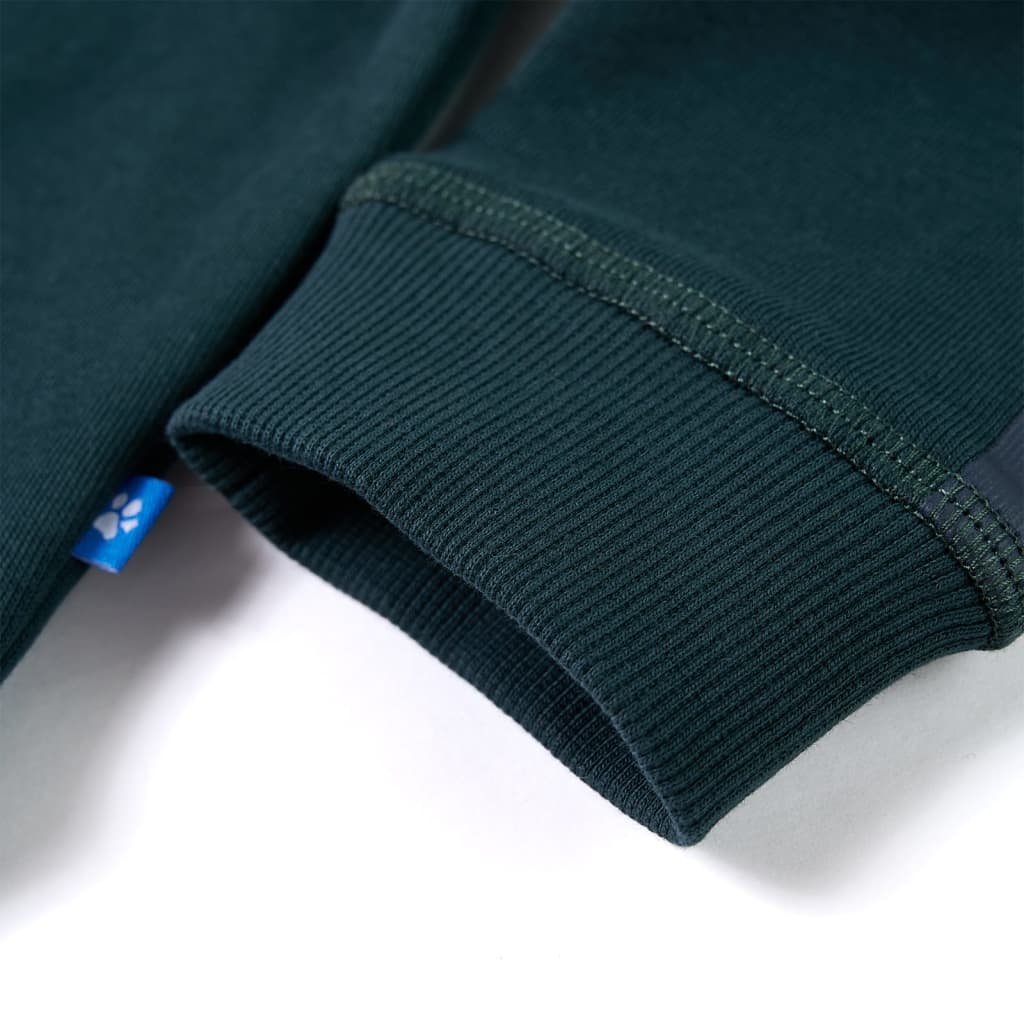 Bluzon pentru copii, verde mușchi, 92