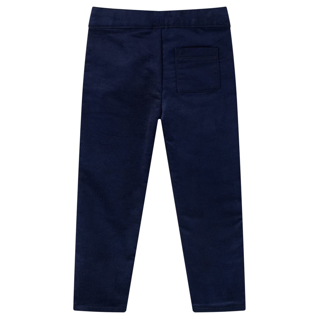 Pantaloni pentru copii, bleumarin, 104 Pantaloni pentru copii, bleumarin, 104