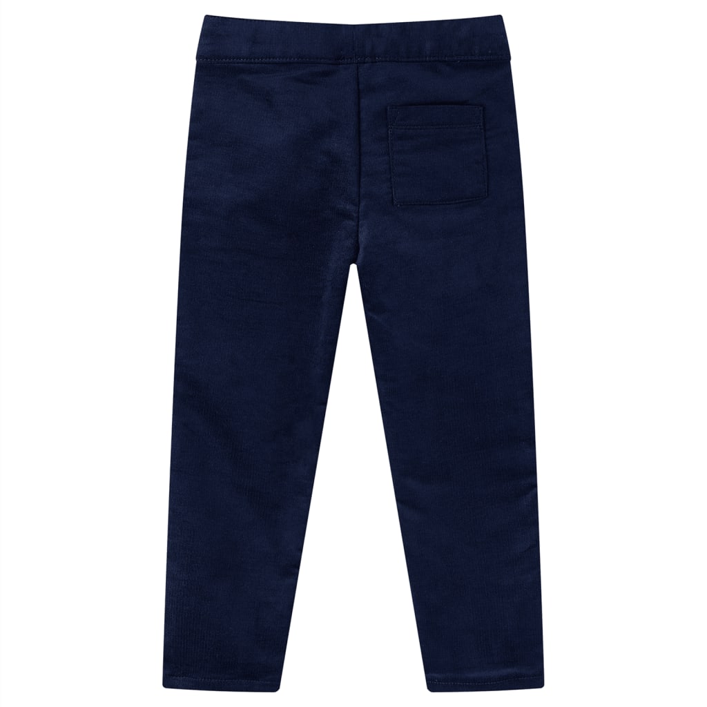 Pantaloni pentru copii, bleumarin, 140 Pantaloni pentru copii, bleumarin, 140