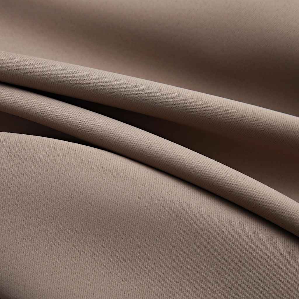 vidaXL Draperie opacă cu inele metalice, gri taupe, 290 x 245 cm vidaXL Draperie opacă cu inele metalice, gri taupe, 290 x 245 cm