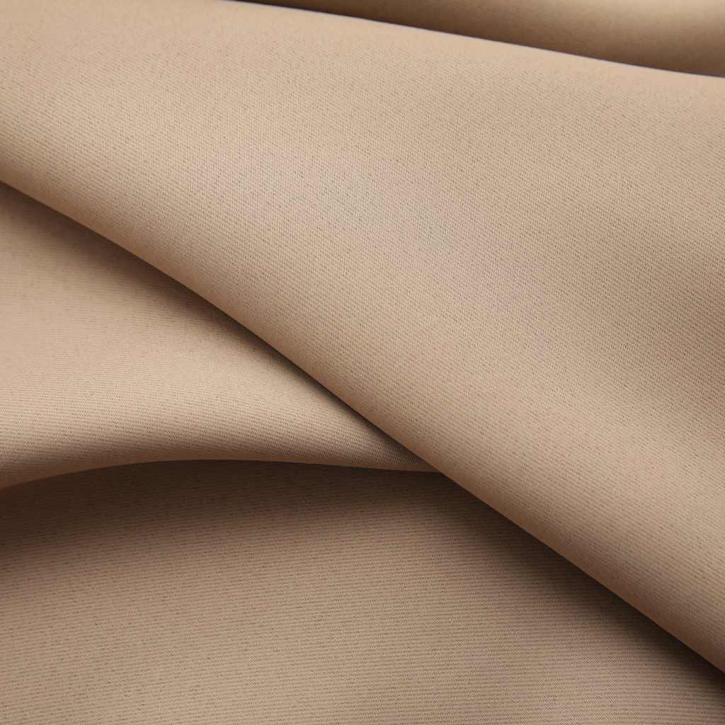 vidaXL Draperii opace cu cârlige, 2 buc., gri taupe, 140 x 225 cm